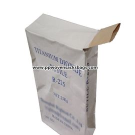 中国 耐久のクラフト紙弁は二酸化チタンのパッキングのための袋/弁袋を密封しました サプライヤー