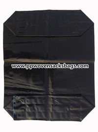 中国 黒い PE のプラスチック弁は活動化したカーボン/25kg 弁の PE 袋を詰めるための袋を密封しました サプライヤー
