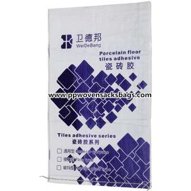 中国 付着力パッキングのタイルのために防水 OEM 及び ODM の再使用可能な上塗を施してある PP によって編まれる袋 サプライヤー