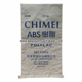 中国 ABS 樹脂のためのリサイクルされたクラフト紙の 多層 の紙袋によって薄板にされる編まれたポリプロピレン袋 サプライヤー