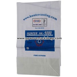中国 穀物、オオムギ、小麦粉のパッキングのためのリサイクルされたブロックの底ポリプロピレン PP によって編まれる包装袋 サプライヤー
